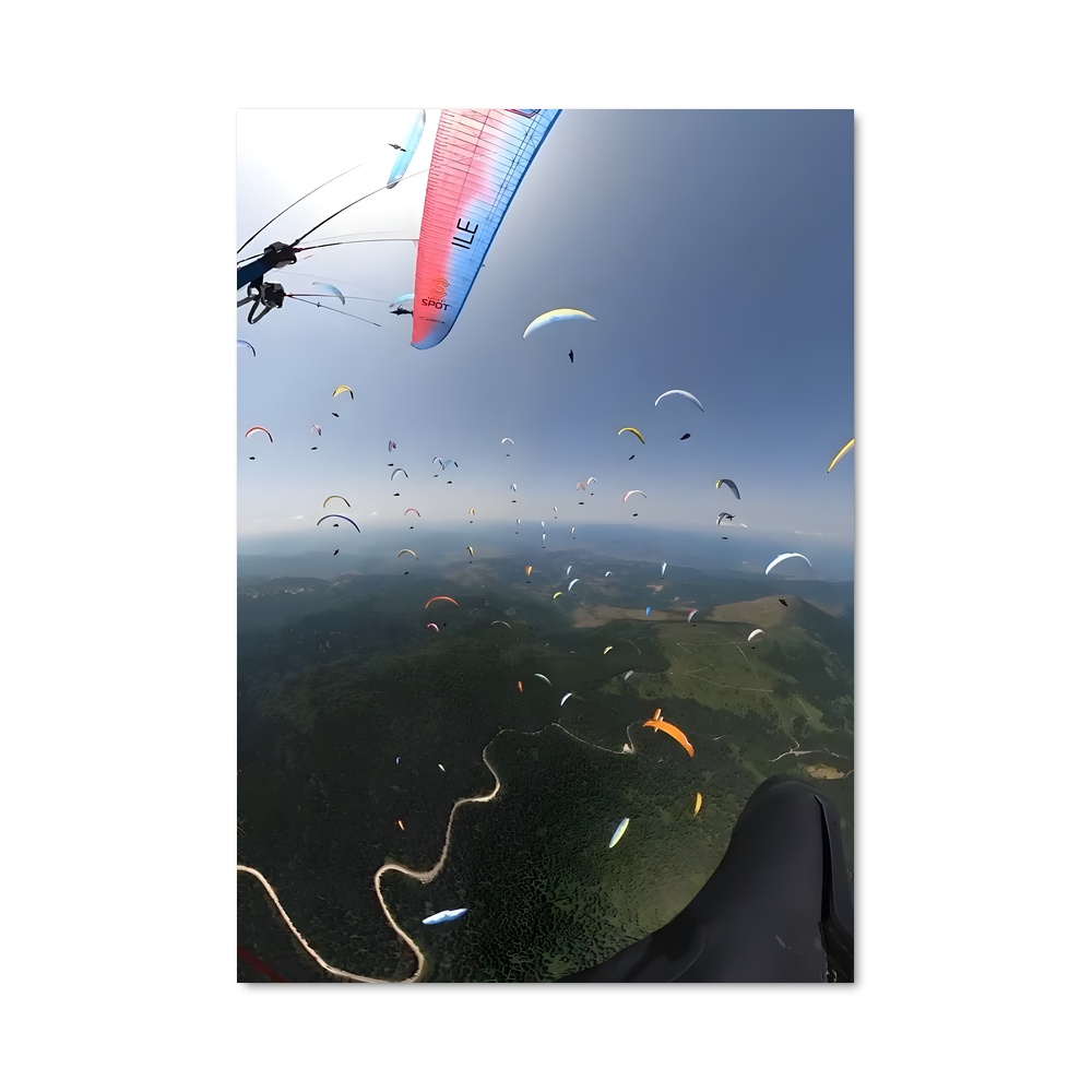 Poster Paragliding de world